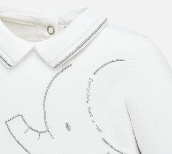 2pc Collared Elephant Cotton Set