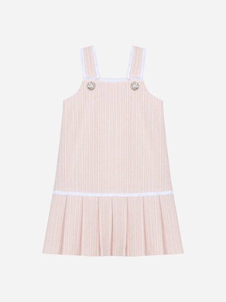 Woven Knit Shimmer Dress