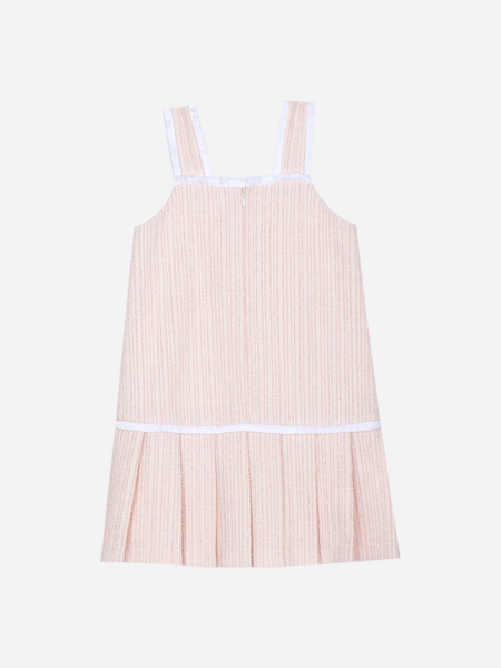 Woven Knit Shimmer Dress