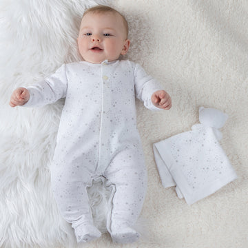 TULLY 3pc White Unisex New Baby Gift Set