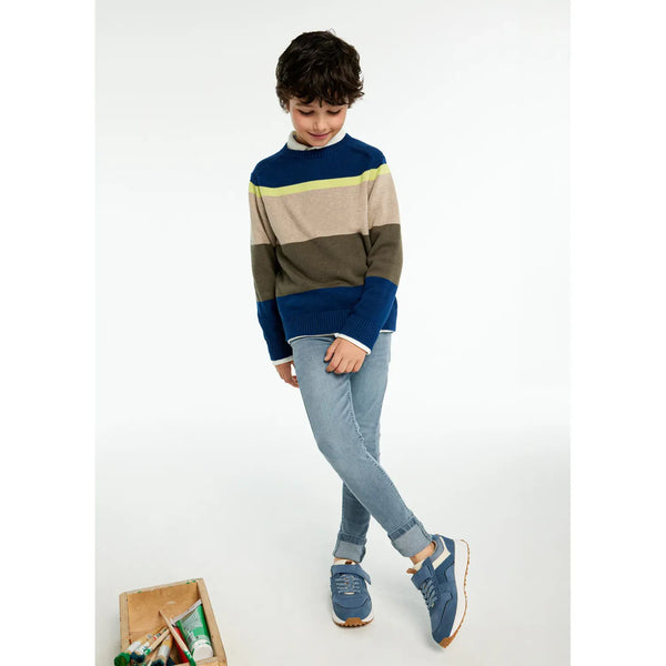 Colourblock Pullover Sweater