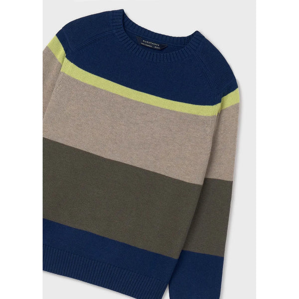 Colourblock Pullover Sweater
