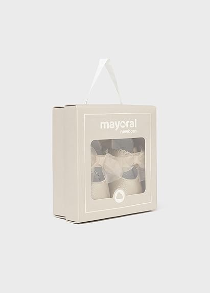 Dressy Organza Bow Maryjane Crib Shoe