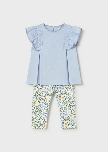 4pc Floral Legging Set