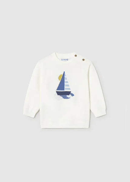 2pc Linen Pant w/ Sail Sweater