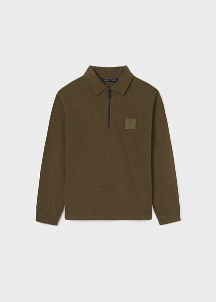 1/4 Zip L/S Polo