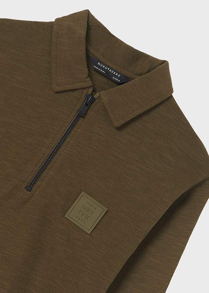 1/4 Zip L/S Polo
