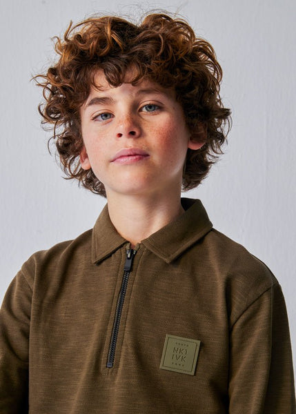 1/4 Zip L/S Polo