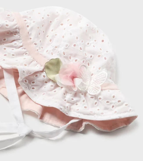 2pc Eyelet Romper Set