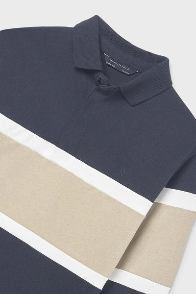 Colour Block Polo