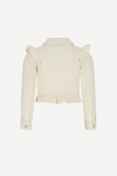 ALYSE Peplum Denim Jacket