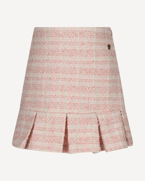 2pc Tweed Jacket & Skirt Set