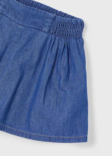 2pc Denim Chambray Short Set
