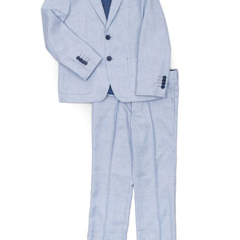 Perry Ellis Boys Suits Isaac Mizrahi Boys' Two-tone Linen Suit