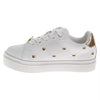 LEA Gold Studed Heart Sneakers