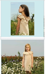 Saluca Chic Striped Sun Dress