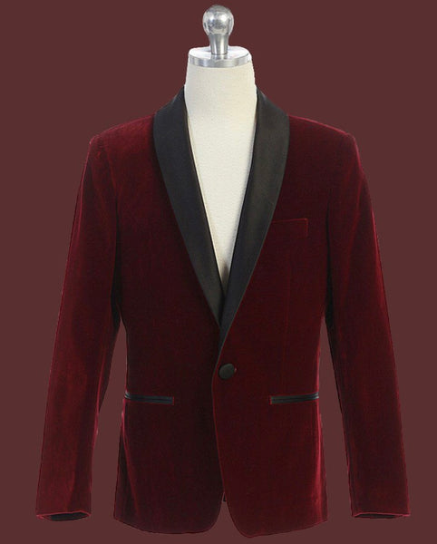 Velvet Tuxedo Blazer