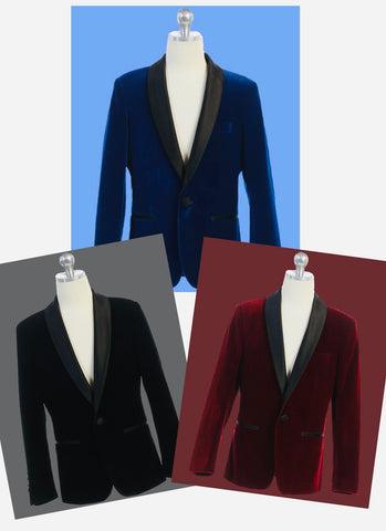 Velvet Tuxedo Blazer