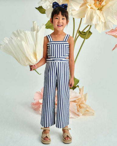 Blue & White Striped Jumper