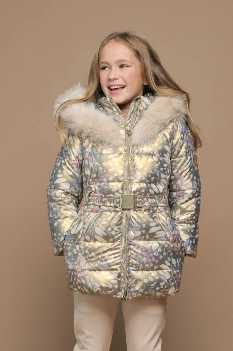 3pcBODETTE MMeButterfly BeltedCoat&HatSe