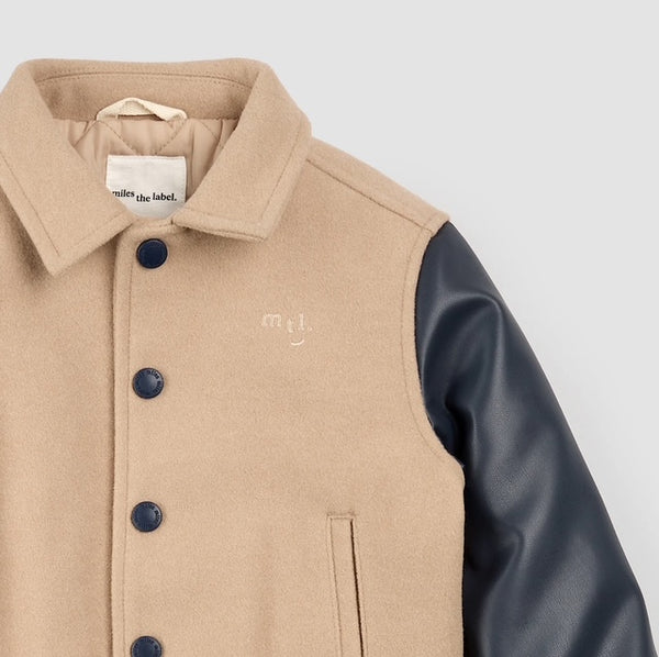 Colourblock Varsity Bomber Jacket