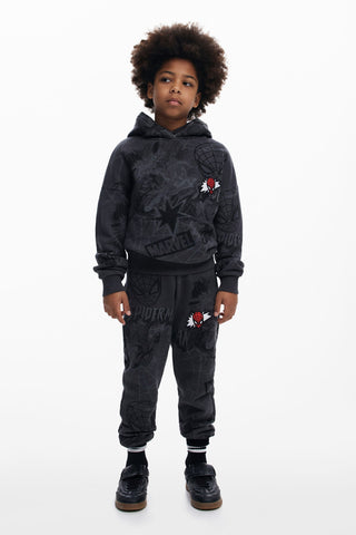 Sweat City Black Spider-Man Hoodie