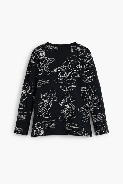 TS_Mickey Sequins Head L/S