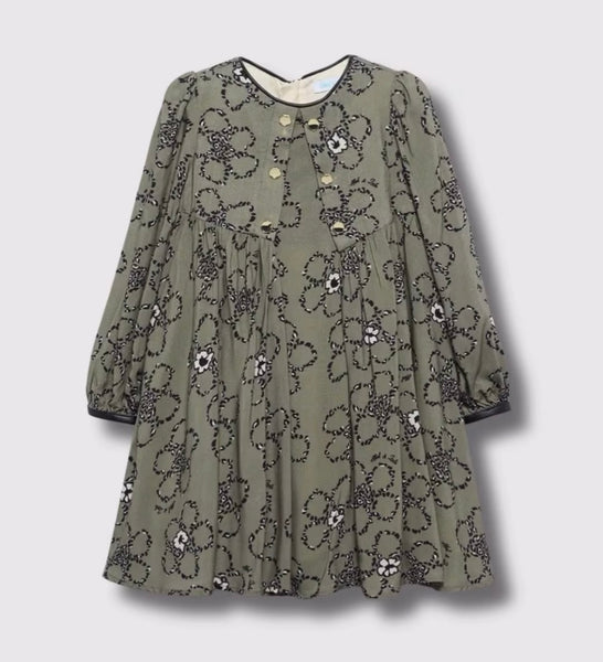 Viscose Printed Flower Dress