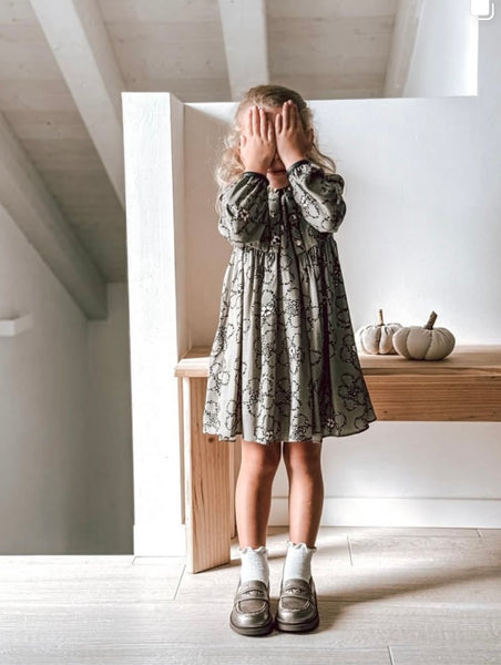 Viscose Printed Flower Dress