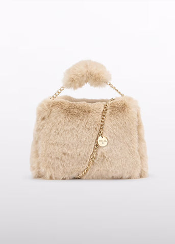 Faux Fur Handbag