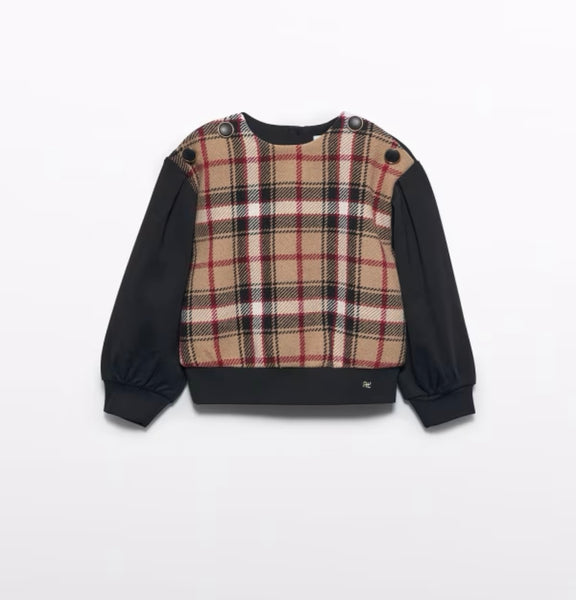 Plaid Pullover