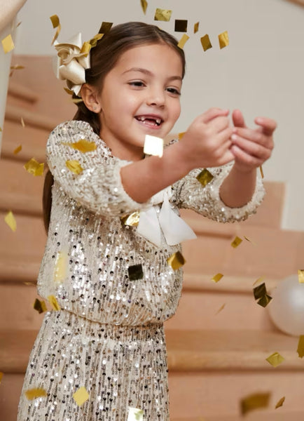 2pc Sequin Skirt Set