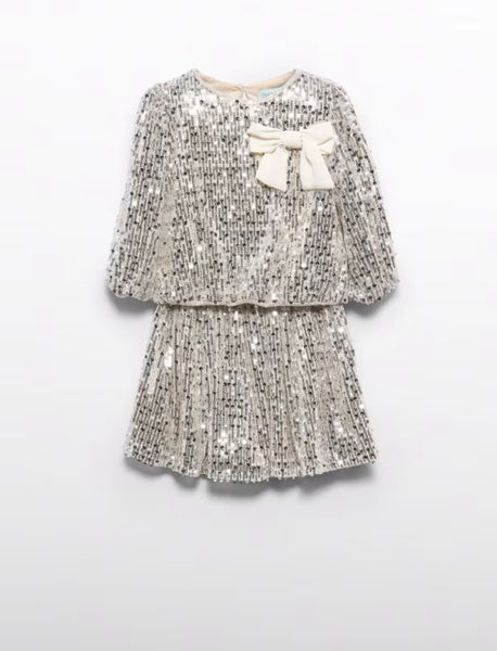 2pc Sequin Skirt Set