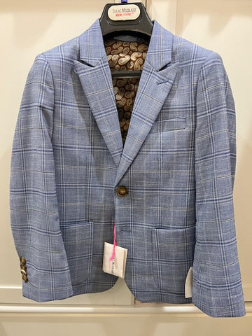 Plaid Check Blazer