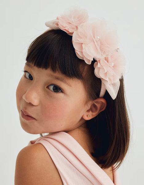 Shimmer Tulle Flower Headband
