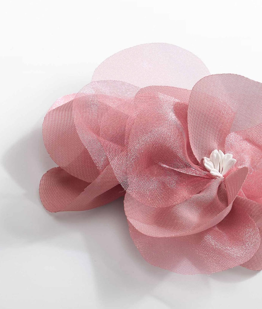 Organza Orchid Clip