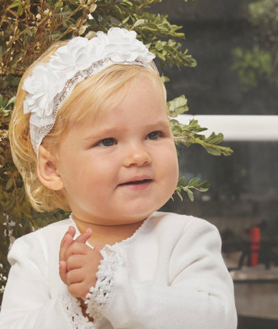 3Flower Lace Headband