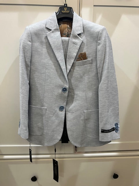 2pc Chambray Suit