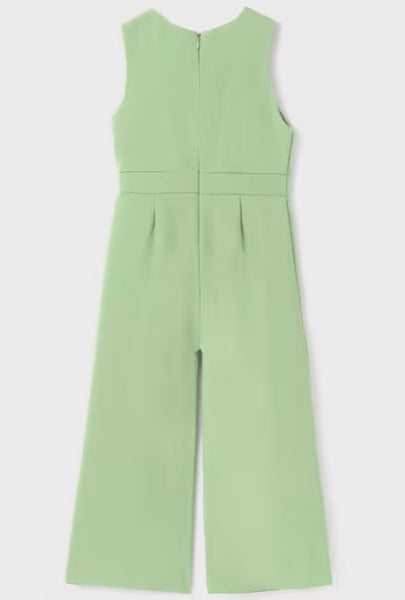 Crepe Bow Jumpsuit