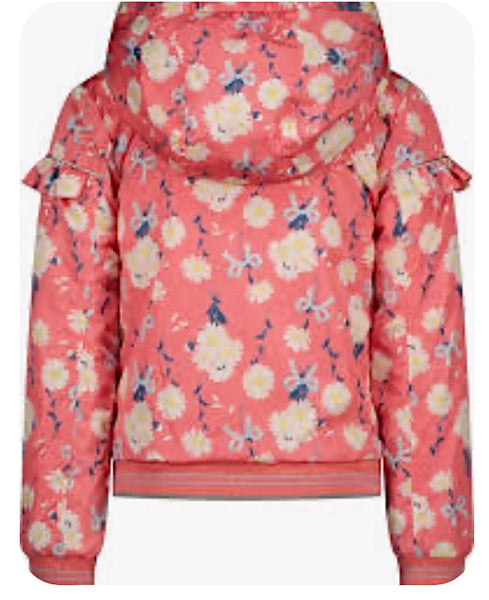 Reversible Floral Bomber Jacket