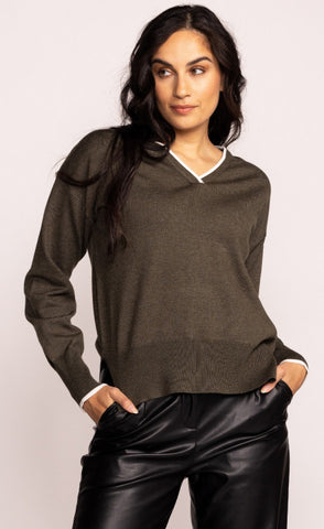 Grave V Neck Sweater