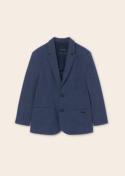 Textured Linen Blazer