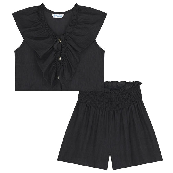 Ruffled Short Set