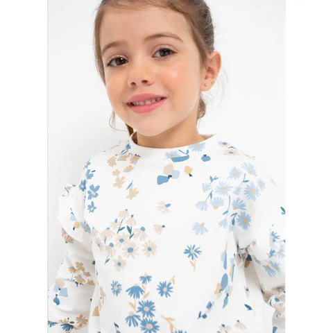 3pc Floral Long Sleeve & Flowy Pant
