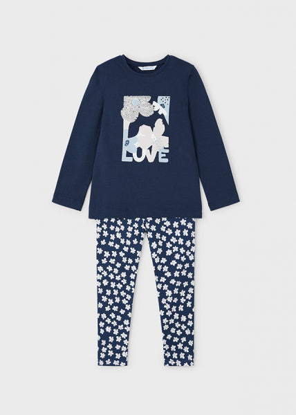 2pc Printed Legging Set