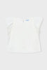 Gauze Blouse w/Lace Trim