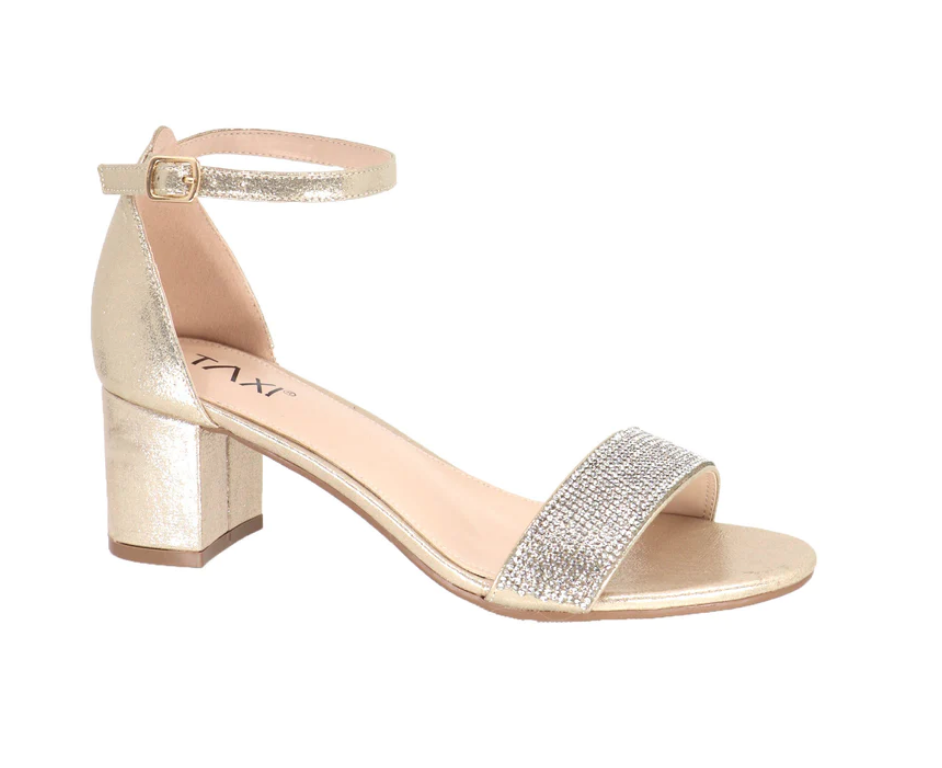 Sparkle & Shine Block Sandal