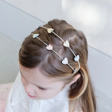 Teeny Heart Double Alice Hairband