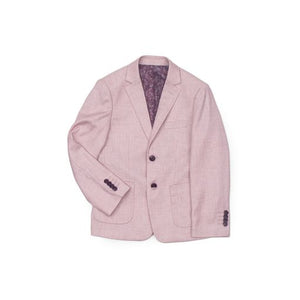 Blush Rose Linen Blazer