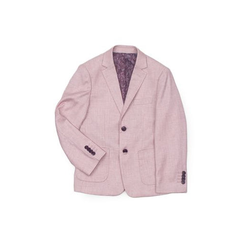 Blush Rose Linen Blazer
